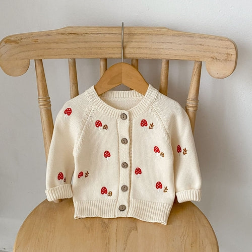 Baby Girl Embroidered Pattern Sleeveless Onesie